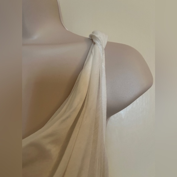 Elie Tahari Draped Twisted Neckline Tank --Softest! - Picture 3 of 11